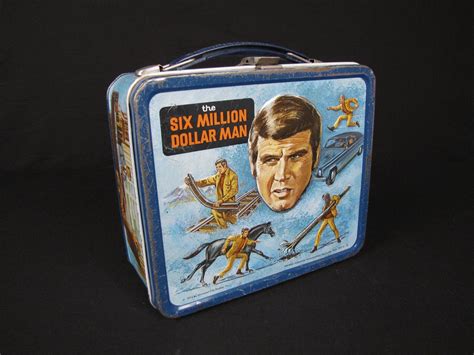 six million dollar man lunch box